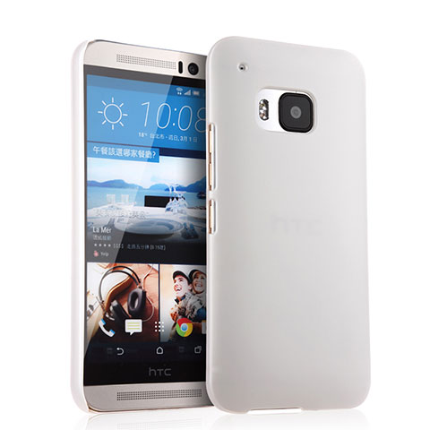 Custodia Plastica Rigida Opaca per HTC One M9 Bianco