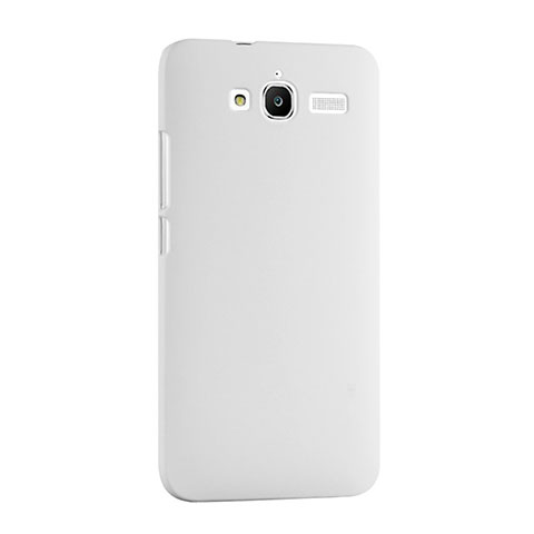 Custodia Plastica Rigida Opaca per Huawei Ascend GX1 Bianco