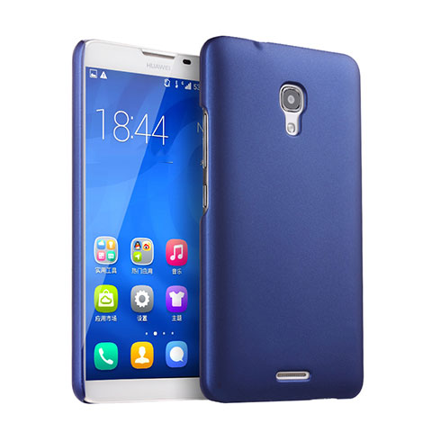 Custodia Plastica Rigida Opaca per Huawei Ascend Mate 2 Blu