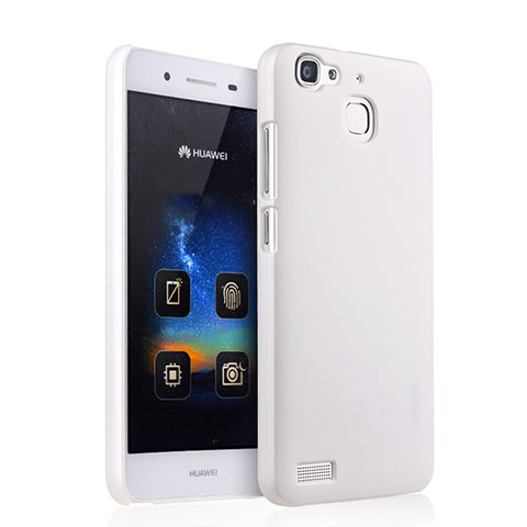 Custodia Plastica Rigida Opaca per Huawei G8 Mini Bianco