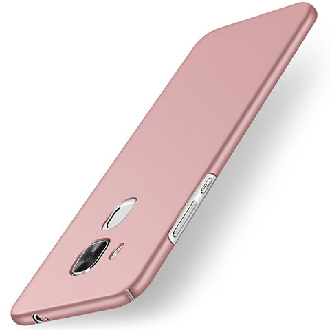 Custodia Plastica Rigida Opaca per Huawei G9 Plus Oro Rosa