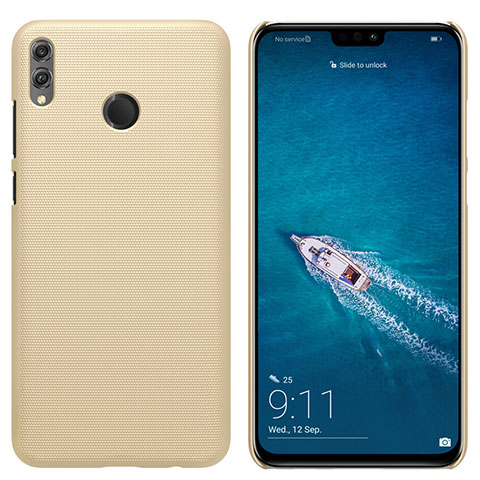 Custodia Plastica Rigida Opaca per Huawei Honor View 10 Lite Oro