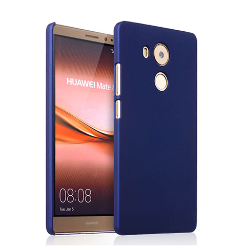 Custodia Plastica Rigida Opaca per Huawei Mate 8 Blu
