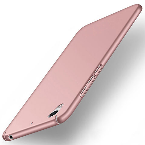 Custodia Plastica Rigida Opaca per Huawei Y6 II 5 5 Oro Rosa