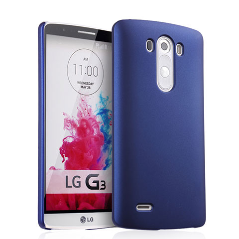 Custodia Plastica Rigida Opaca per LG G3 Blu