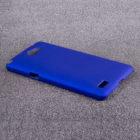 Custodia Plastica Rigida Opaca per LG L Bello 2 Blu