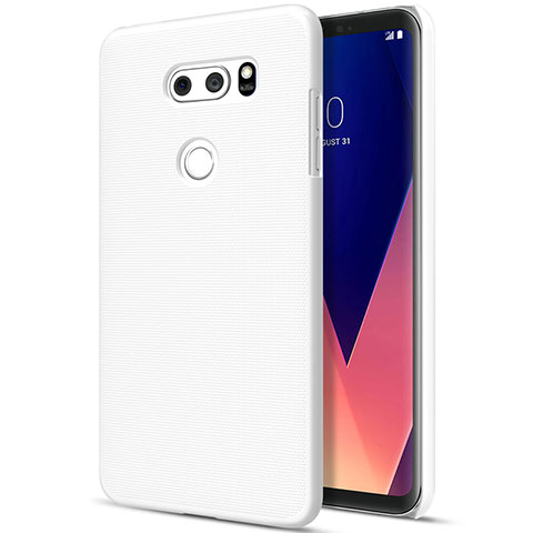 Custodia Plastica Rigida Opaca per LG V30 Bianco