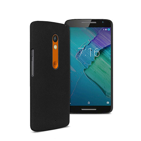 Custodia Plastica Rigida Opaca per Motorola Moto X Play Nero