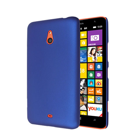 Custodia Plastica Rigida Opaca per Nokia Lumia 1320 Blu