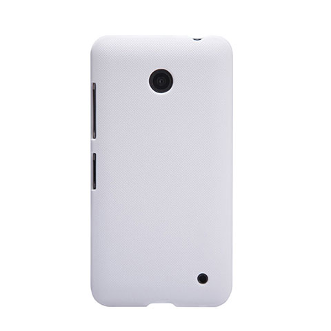 Custodia Plastica Rigida Opaca per Nokia Lumia 630 Bianco