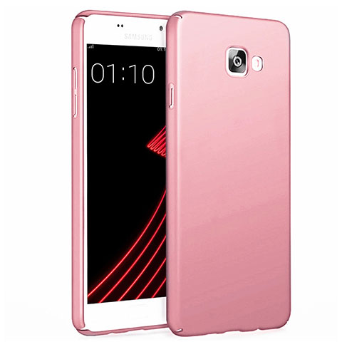 Custodia Plastica Rigida Opaca per Samsung Galaxy A3 (2017) SM-A320F Oro Rosa