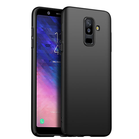 Custodia Plastica Rigida Opaca per Samsung Galaxy A6 Plus (2018) Nero