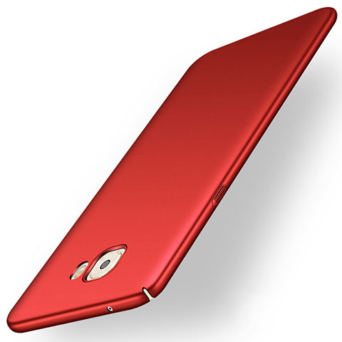 Custodia Plastica Rigida Opaca per Samsung Galaxy C9 Pro C9000 Rosso