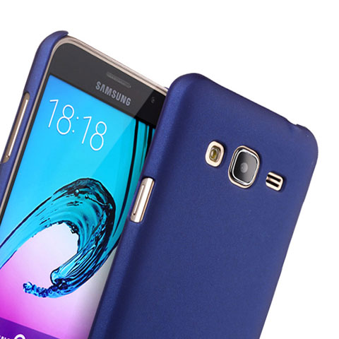 Custodia Plastica Rigida Opaca per Samsung Galaxy J3 Blu