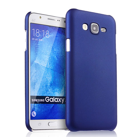 Custodia Plastica Rigida Opaca per Samsung Galaxy J7 SM-J700F J700H Blu