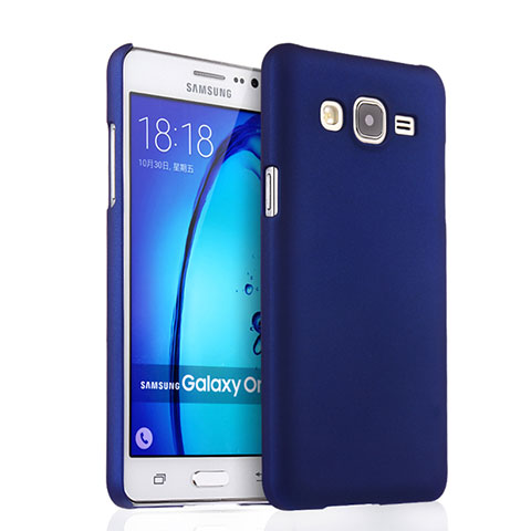 Custodia Plastica Rigida Opaca per Samsung Galaxy On7 G600FY Blu