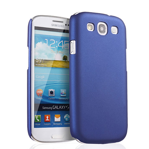 Custodia Plastica Rigida Opaca per Samsung Galaxy S3 4G i9305 Blu