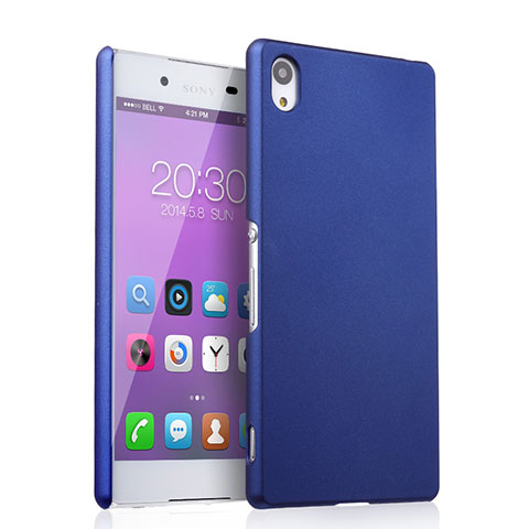 Custodia Plastica Rigida Opaca per Sony Xperia Z4 Blu