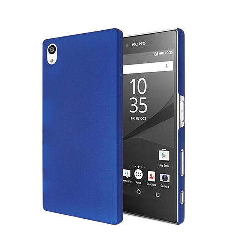 Custodia Plastica Rigida Opaca per Sony Xperia Z5 Blu