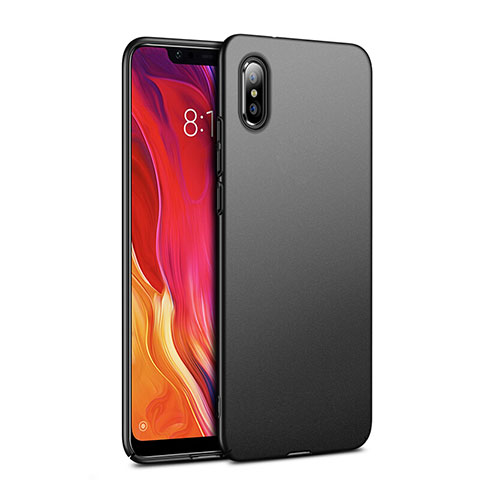 Custodia Plastica Rigida Opaca per Xiaomi Mi 8 Pro Global Version Nero