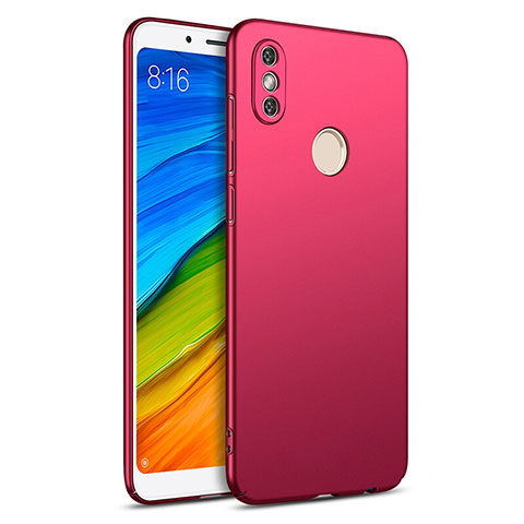 Custodia Plastica Rigida Opaca per Xiaomi Redmi Note 5 AI Dual Camera Rosso