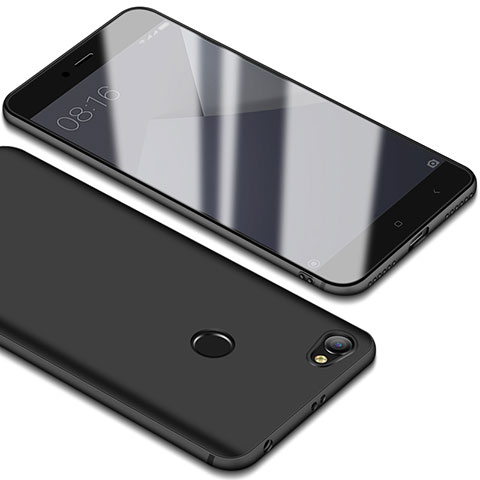 Custodia Plastica Rigida Opaca per Xiaomi Redmi Note 5A Prime Nero