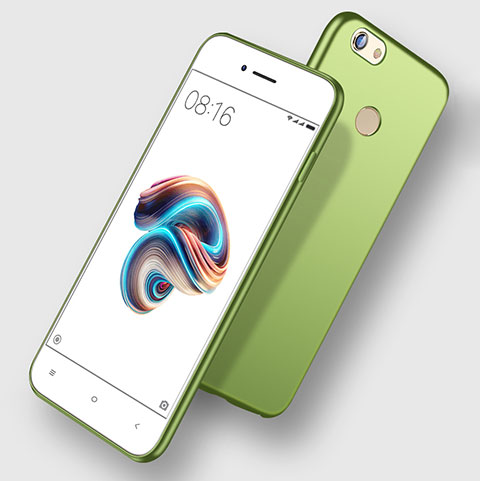 Custodia Plastica Rigida Opaca per Xiaomi Redmi Note 5A Prime Verde