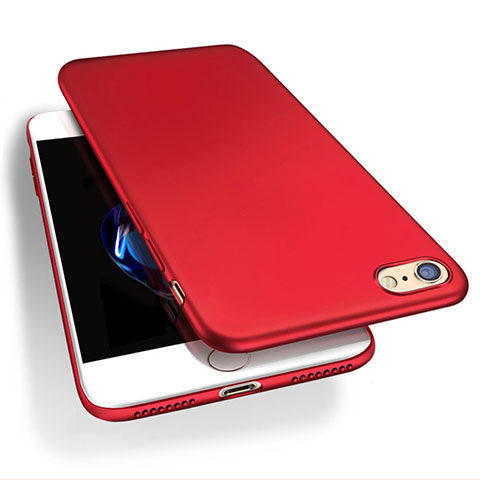 Custodia Plastica Rigida Opaca Q03 per Apple iPhone 8 Rosso