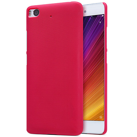 Custodia Plastica Rigida Perforato per Xiaomi Mi 5S Rosso