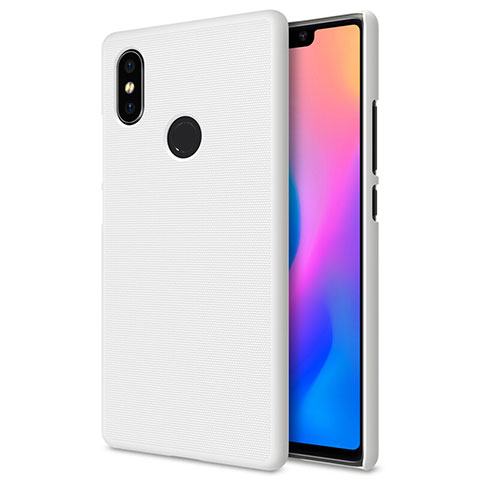 Custodia Plastica Rigida Perforato per Xiaomi Mi 8 SE Bianco