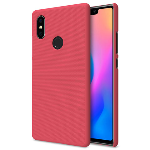 Custodia Plastica Rigida Perforato per Xiaomi Mi 8 SE Rosso