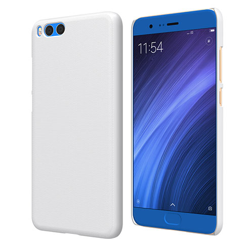 Custodia Plastica Rigida Perforato per Xiaomi Mi Note 3 Bianco