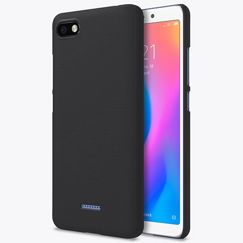 Custodia Plastica Rigida Perforato per Xiaomi Redmi 6A Nero