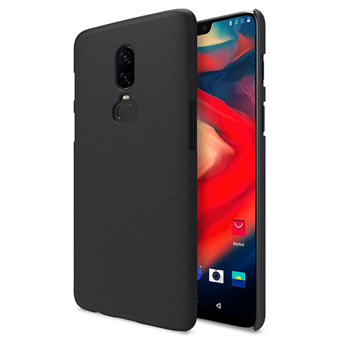 Custodia Plastica Rigida Perforato W01 per OnePlus 6 Nero