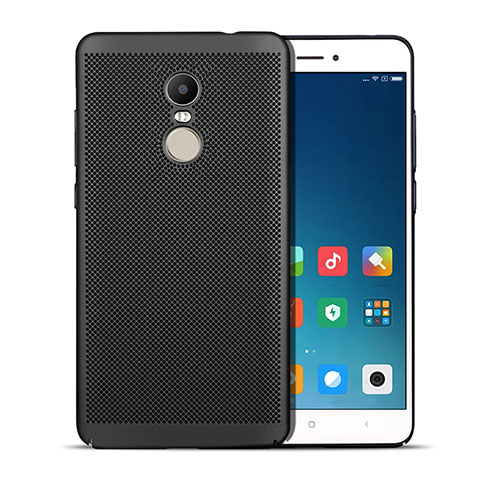 Custodia Plastica Rigida Perforato W01 per Xiaomi Redmi Note 4 Standard Edition Nero