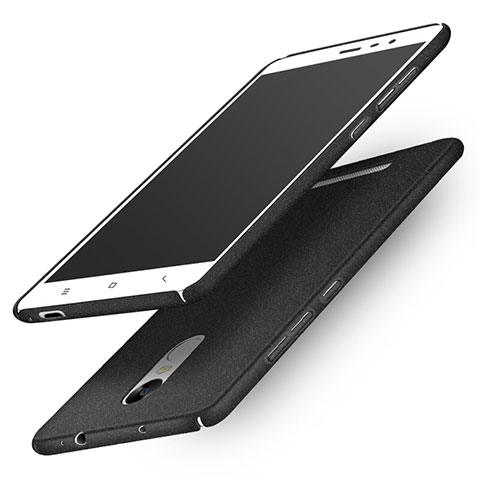 Custodia Plastica Rigida Sabbie Mobili Q01 per Xiaomi Redmi Note 3 Nero