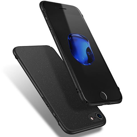 Custodia Plastica Rigida Sabbie Mobili Q02 per Apple iPhone 7 Nero