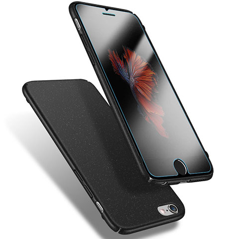 Custodia Plastica Rigida Sabbie Mobili Q03 per Apple iPhone 6 Nero