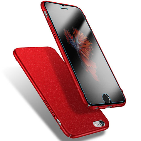 Custodia Plastica Rigida Sabbie Mobili Q03 per Apple iPhone 6 Rosso