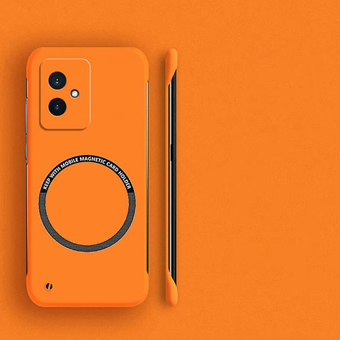 Custodia Plastica Rigida Senza Cornice Cover Opaca con Mag-Safe Magnetic per Huawei Honor 100 5G Arancione