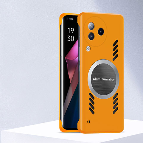 Custodia Plastica Rigida Senza Cornice Cover Opaca con Mag-Safe Magnetic S01 per Xiaomi Civi 3 5G Arancione