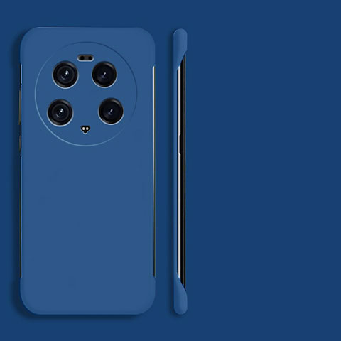 Custodia Plastica Rigida Senza Cornice Cover Opaca P01 per Xiaomi Mi 13 Ultra 5G Blu