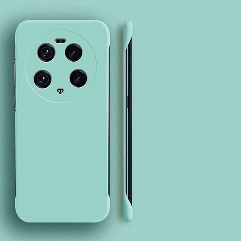 Custodia Plastica Rigida Senza Cornice Cover Opaca P01 per Xiaomi Mi 13 Ultra 5G Ciano