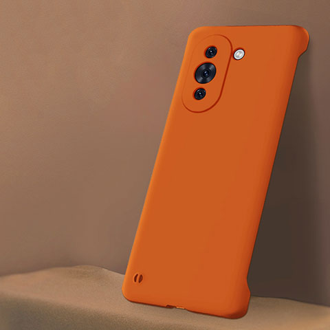 Custodia Plastica Rigida Senza Cornice Cover Opaca per Huawei Nova 10 Arancione
