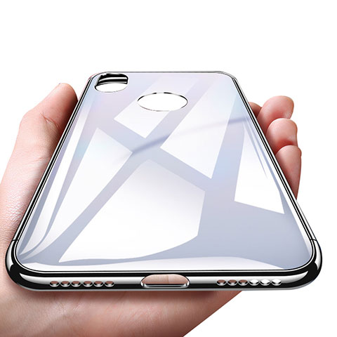 Custodia Plastica Rigida Specchio per Apple iPhone X Bianco