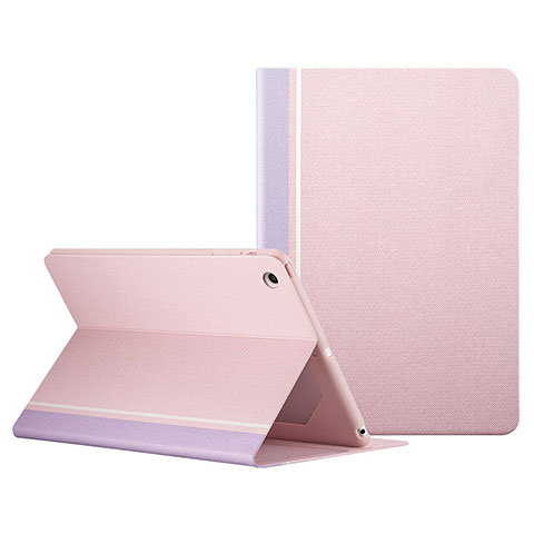 Custodia Portafoglio In Pelle con Stand L03 per Apple iPad Mini 3 Rosa