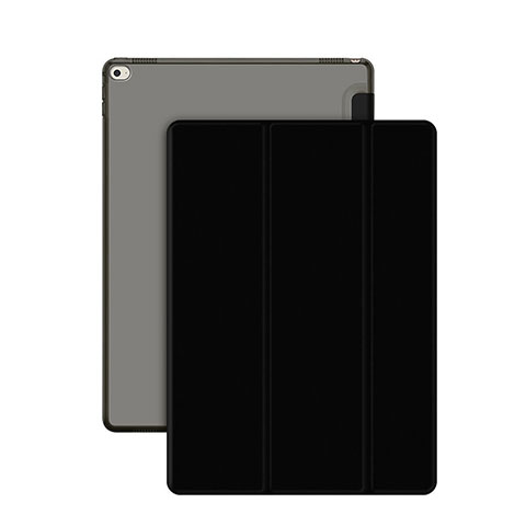 Custodia Portafoglio In Pelle con Stand per Apple iPad Pro 12.9 Nero