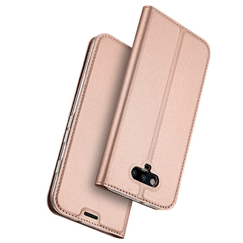 Custodia Portafoglio In Pelle con Stand per Huawei Honor Magic Oro Rosa