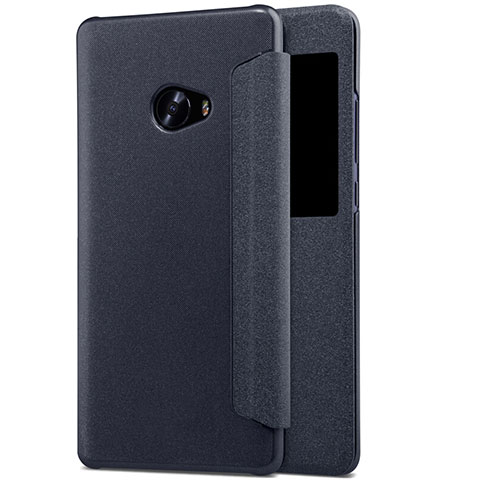 Custodia Portafoglio In Pelle con Stand per Xiaomi Mi Note 2 Nero