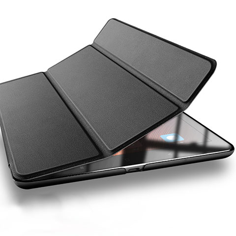 Custodia Portafoglio In Pelle con Supporto L03 per Xiaomi Mi Pad 2 Nero